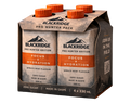 Pack of Blackridge Pro Hunter Edition drinks with spruce mint flavor on a white background