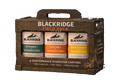 Blackridge Field Pack with six performance hydration cartons on a white background